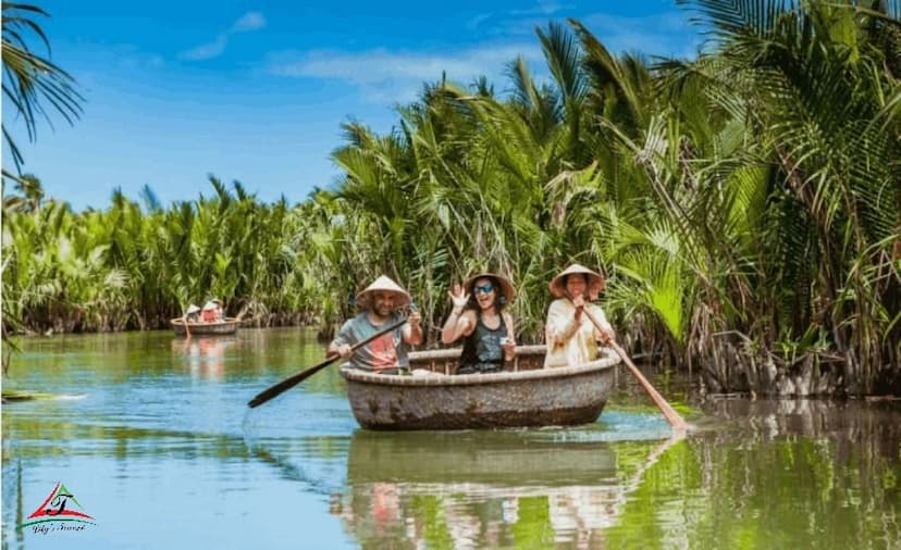 Bay Mau coconut forest tour: The cruise on a circle boat – the unique boat in Vietnam